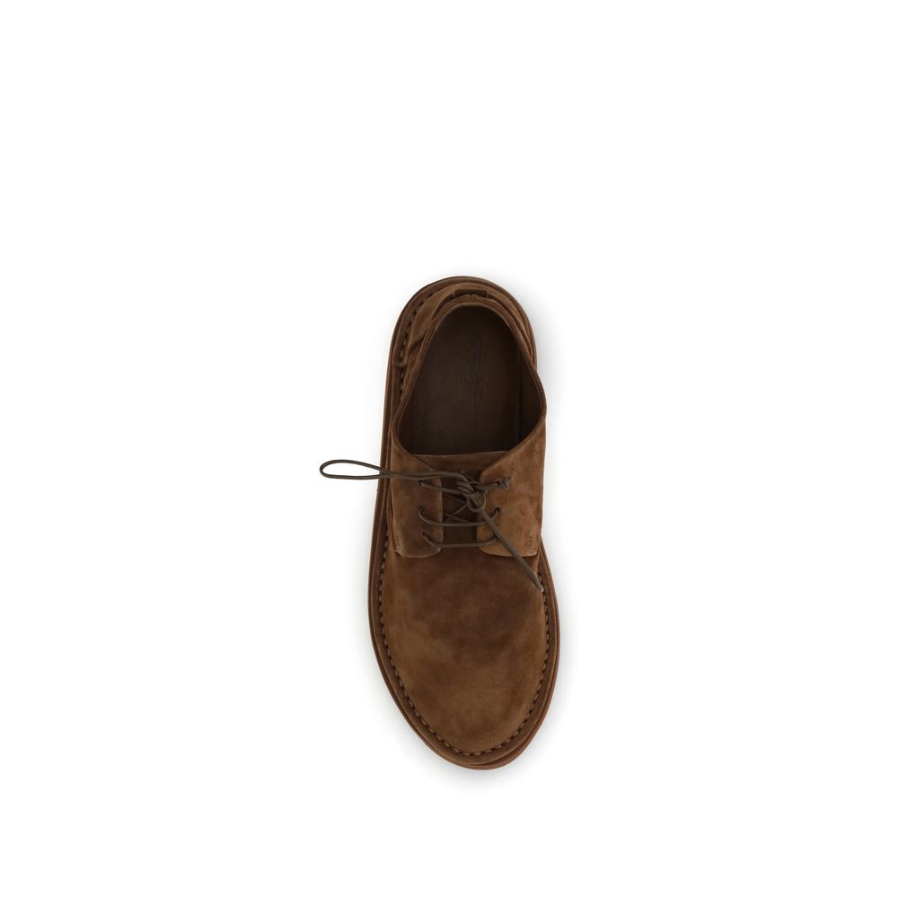 Marsell brune gummi oxfords og derbies