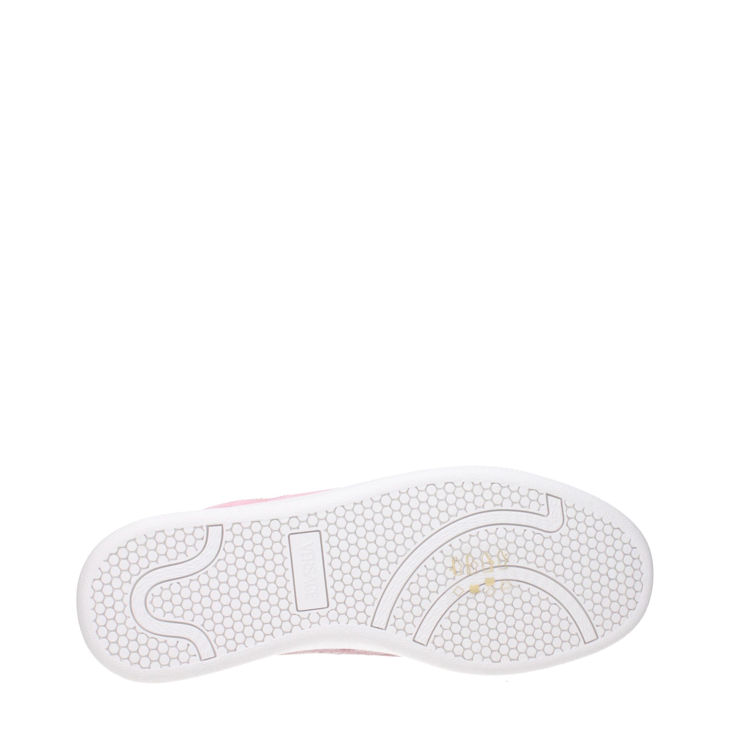 Versace Pink Leather Sneakers