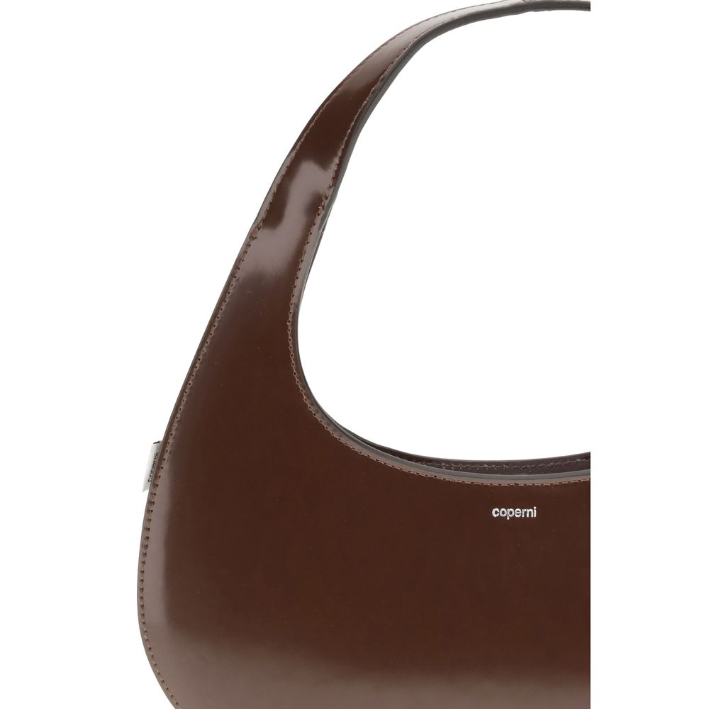 Coperni Brown Leather Shoulder Bag