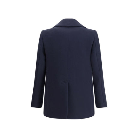Givenchy Blue Wool Coat