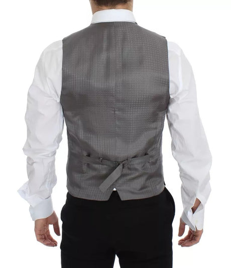 Dolce &amp; Gabbana gråstribet formel kjole vest