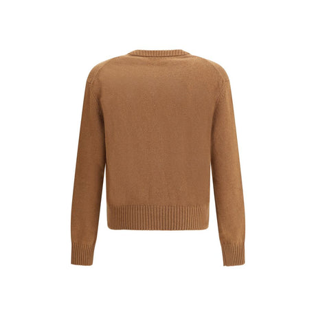 Ami Paris Beige Cashmere Cardigan