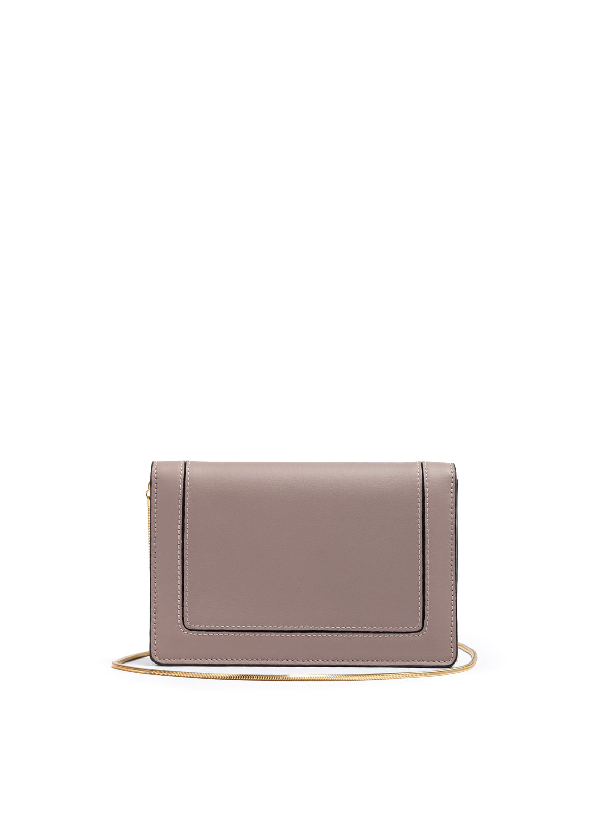 Giada Pudderrosa Læder Clutch
