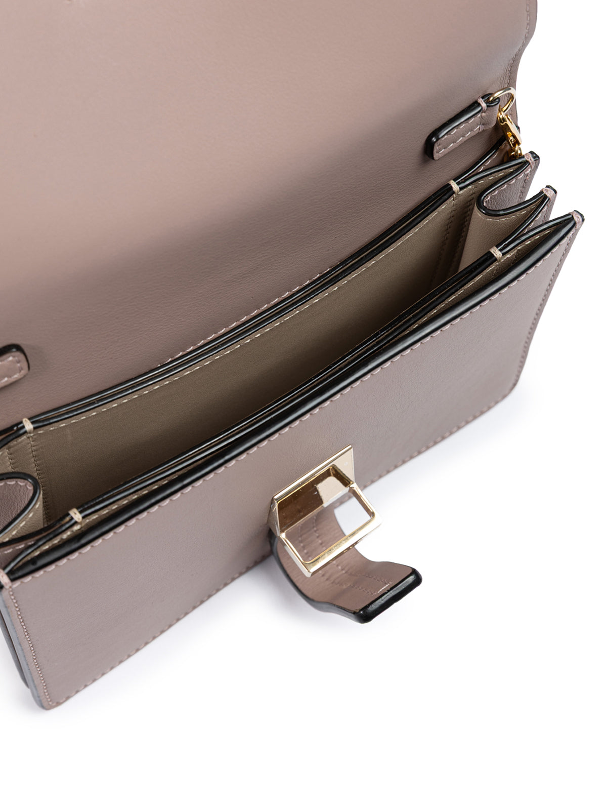 Giada Pudderrosa Læder Clutch