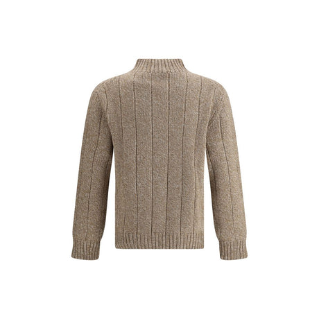Brooksfield Beige Wool Sweatshirt