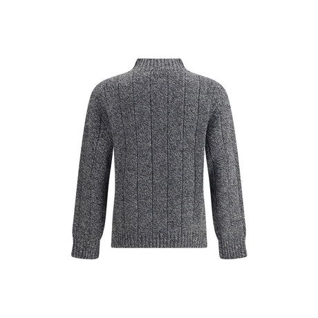 Brooksfield Gray Wool Sweatshirt