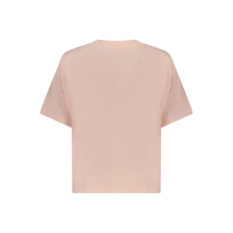 Guess Jeans Pink Cotton Women T-Shirt