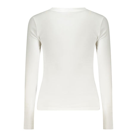 Guess Jeans White Cotton Women T-Shirt