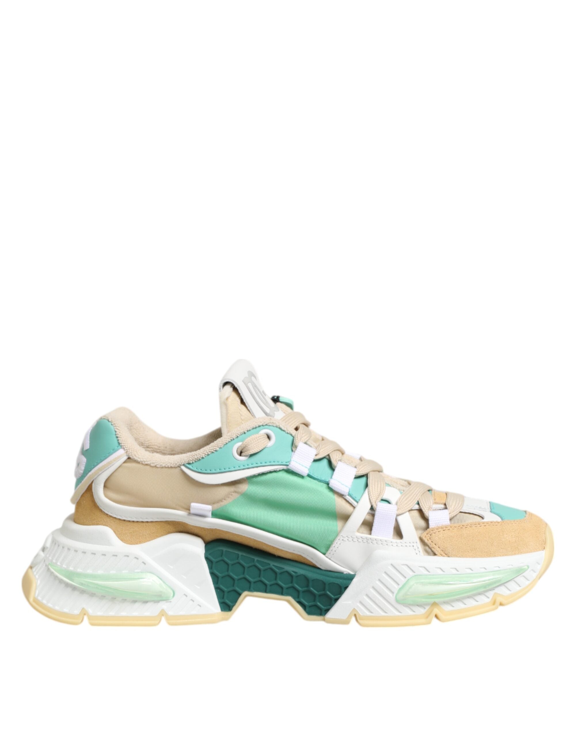 Dolce & Gabbana Multicolor Leather Airmaster Low Top Sneakers Shoes