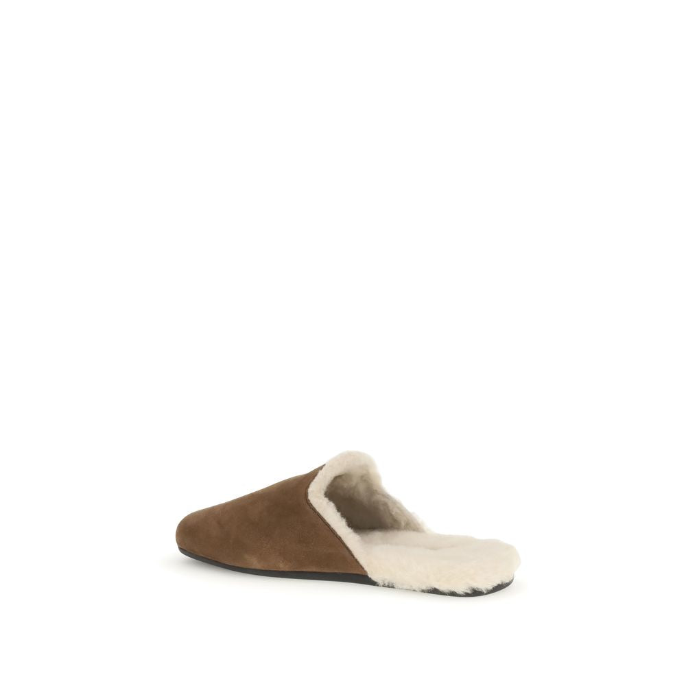 Prada Suede Mules