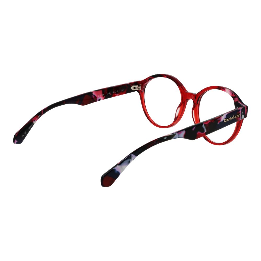 Christian Lacroix Red Women Optical Frames