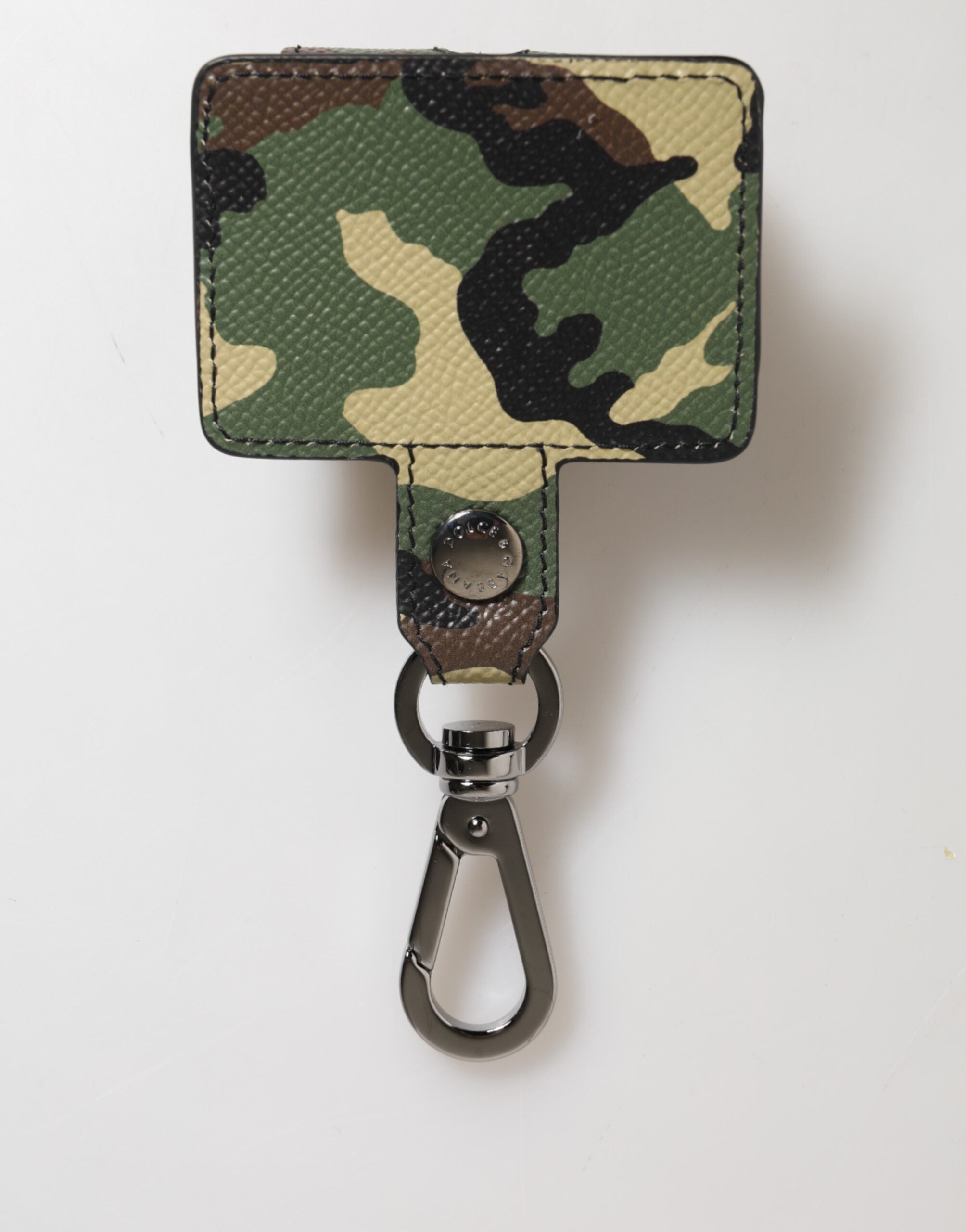 Dolce &amp; Gabbana Flerfarvet Camouflage Lædermetal Tilbehør Airpods Etui