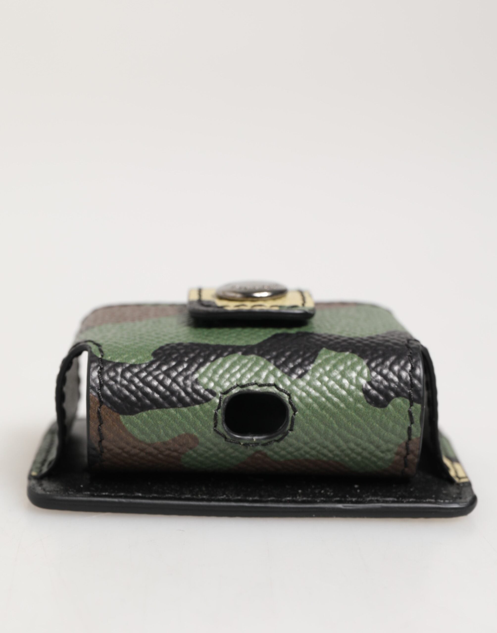 Dolce &amp; Gabbana Flerfarvet Camouflage Lædermetal Tilbehør Airpods Etui