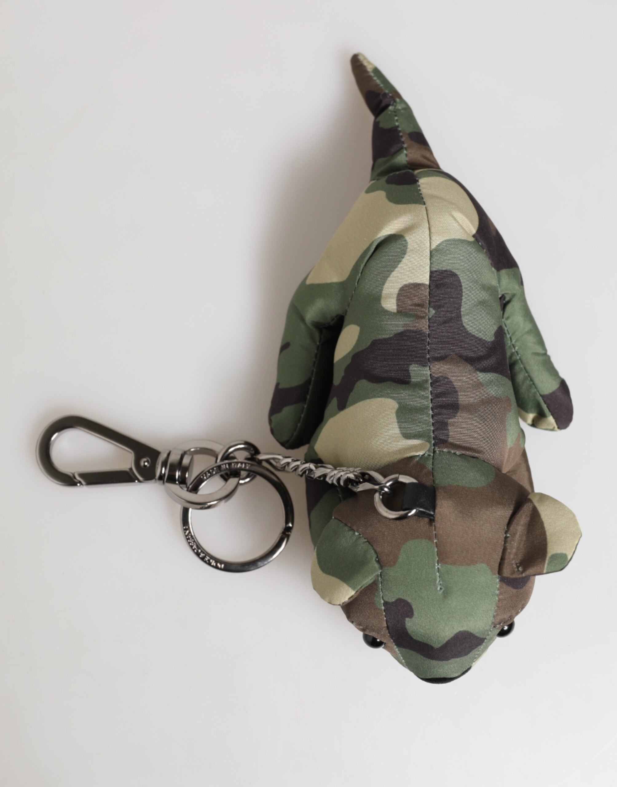 Dolce &amp; Gabbana Camouflage Multifarvet Dyresilhuet Nøglering
