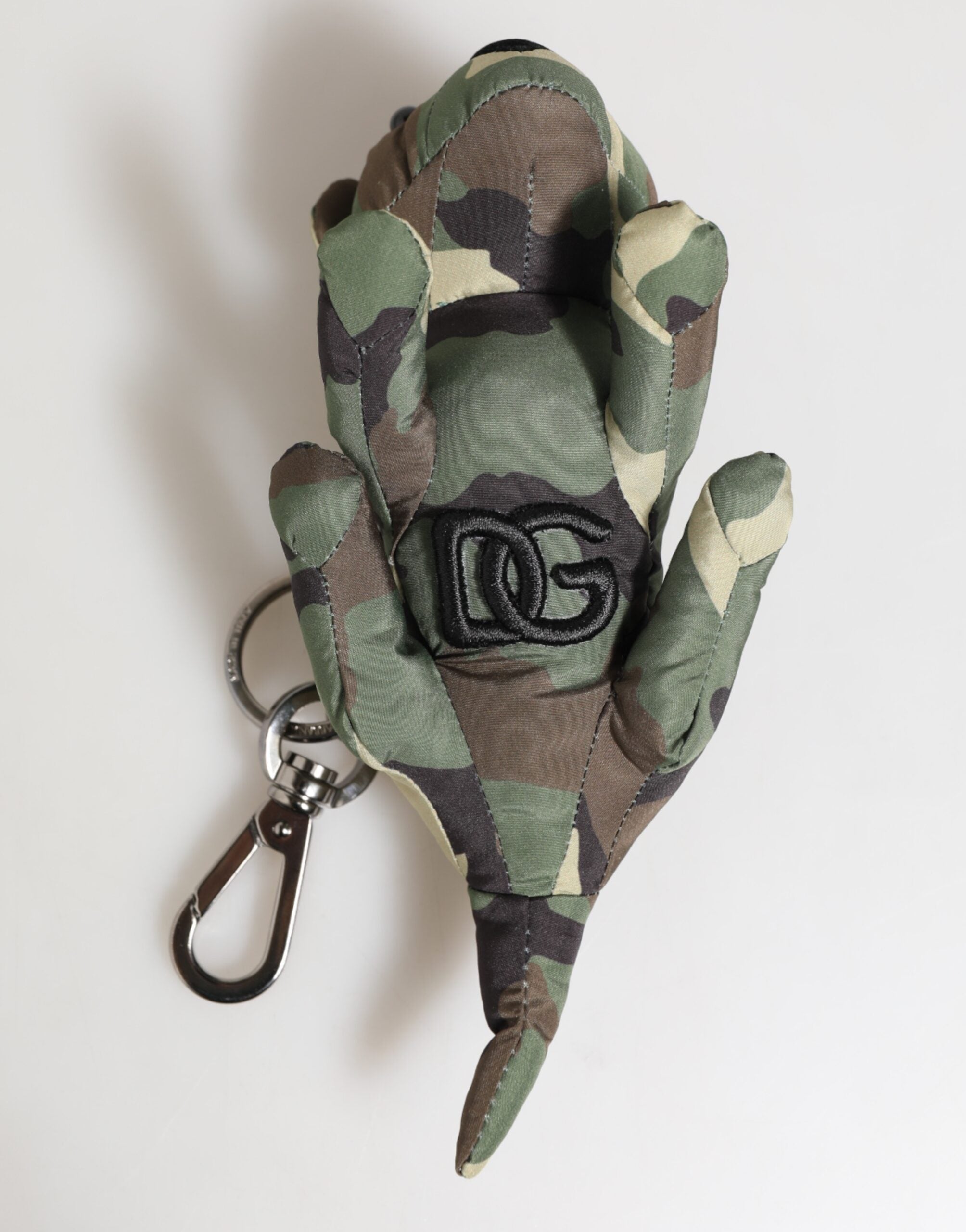 Dolce &amp; Gabbana Camouflage Multifarvet Dyresilhuet Nøglering