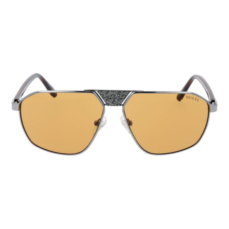 Guess Silver Men Sunglasses