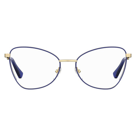 Moschino Blue Metal Frames