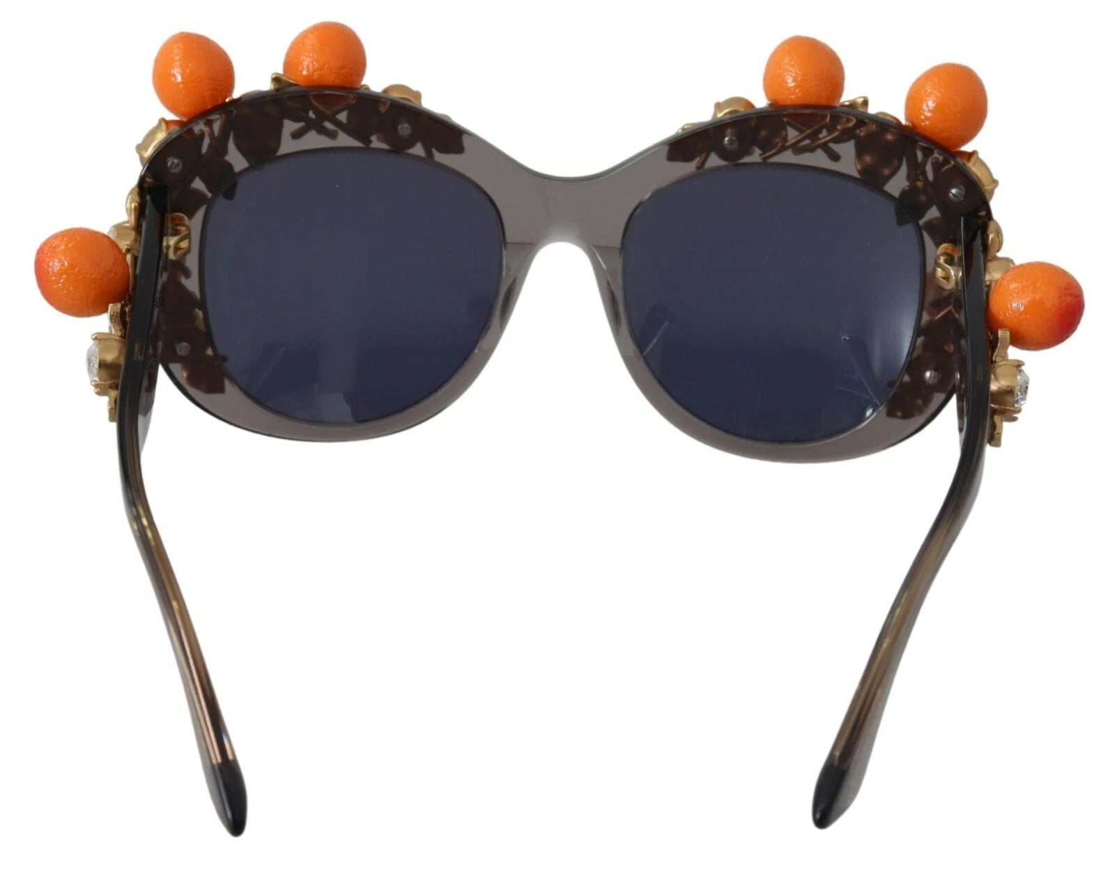 Dolce &amp; Gabbana DG4283B Acetatkrystaller Orange Applikationer Solbriller