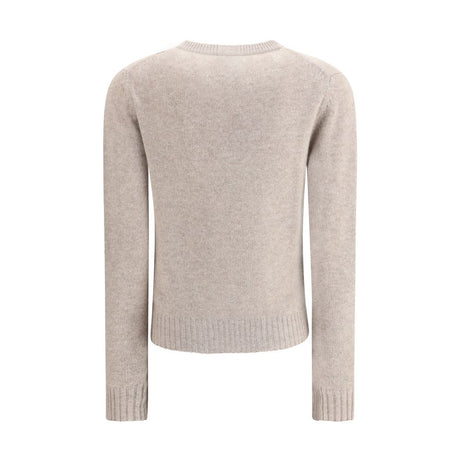 Allude Beige Cashmere Cashmere Sweater (Kopi)