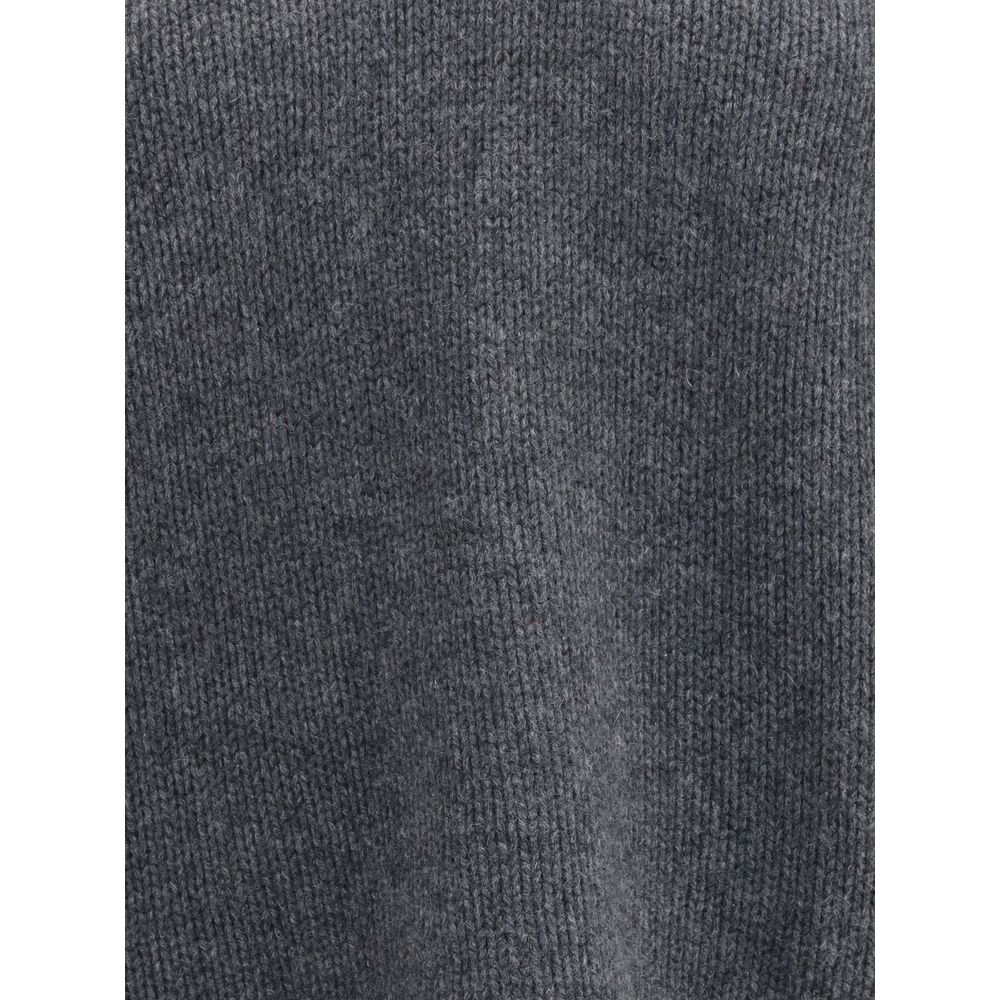 Loulou De Saison Derry Plunging U Neck Sweater