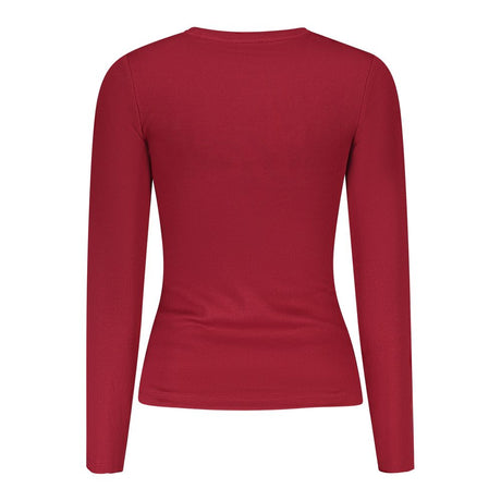 Guess Jeans Red Cotton Women T-Shirt