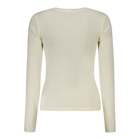 Guess Jeans White Cotton Women T-Shirt