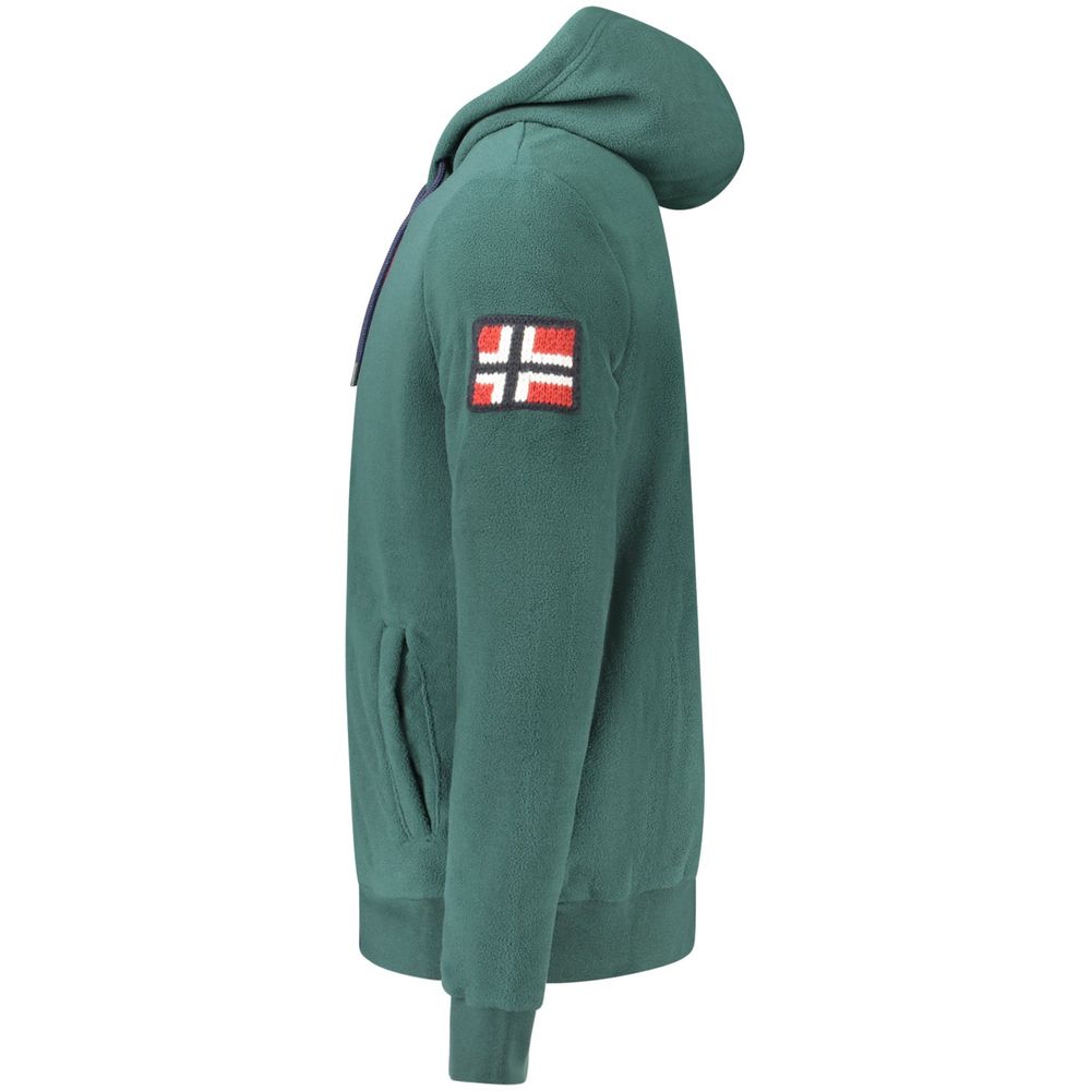 Norway 1963 Green Polyester Men Sweater