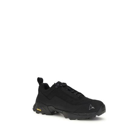 ROA Sorte Polyamid Atletik Sneakers