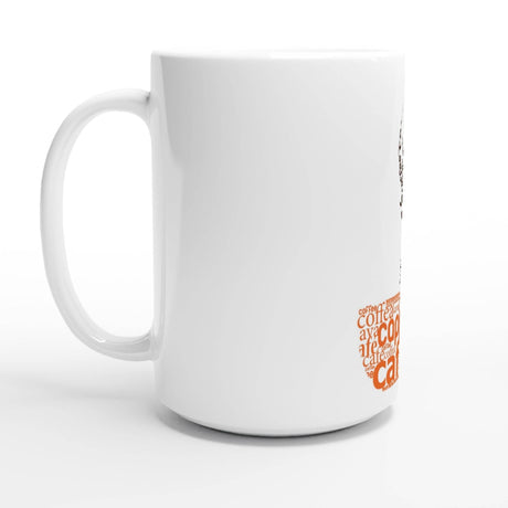 White 15oz Ceramic Mug - Hilstor