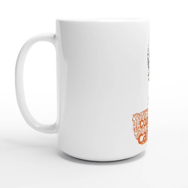 White 15oz Ceramic Mug - Hilstor