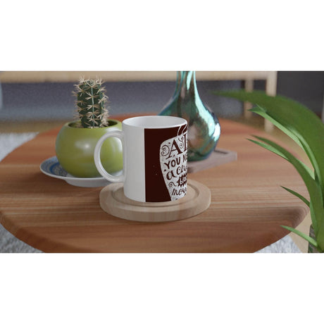 11oz Ceramic Mug - all you need a cup of black morning - Hilstor