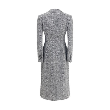 Dolce & Gabbana Single-breasted chevron Coat