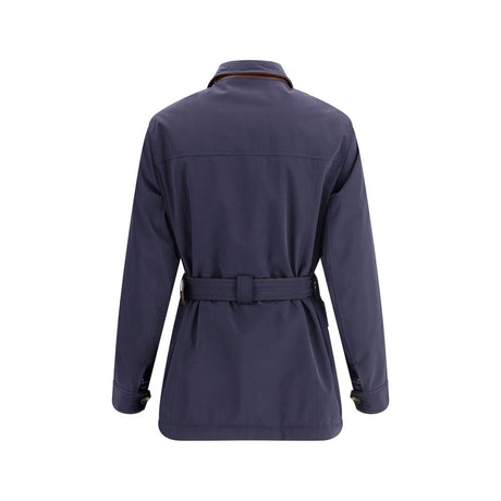 Brunello Cucinelli Membraned nylon saharan Jacket