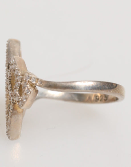 Nialaya Geometrisk Diamantformet Pave CZ Krystal Smykkering