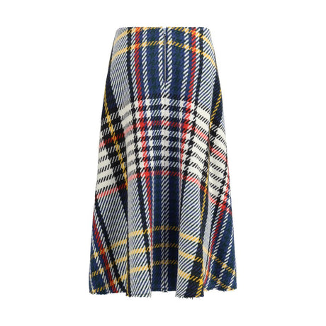 Sara Roka Midi check skirt