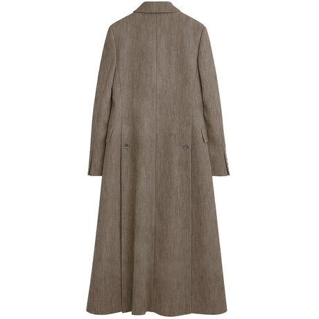 Made in Italy Brown Wool Coat