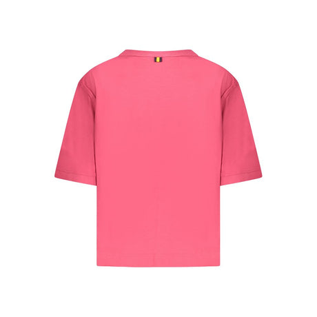 K-WAY Pink Cotton Women Top