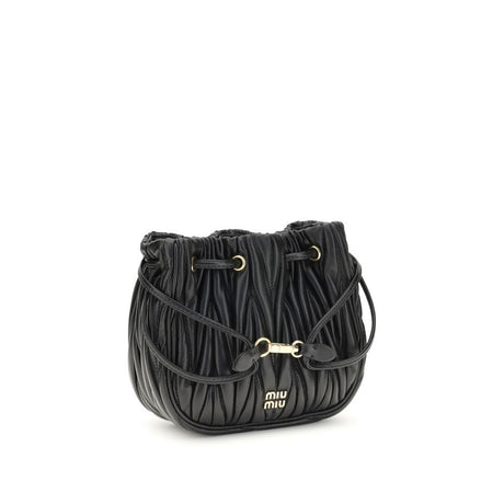 Miu Miu Matelassé nappa leather Pouch