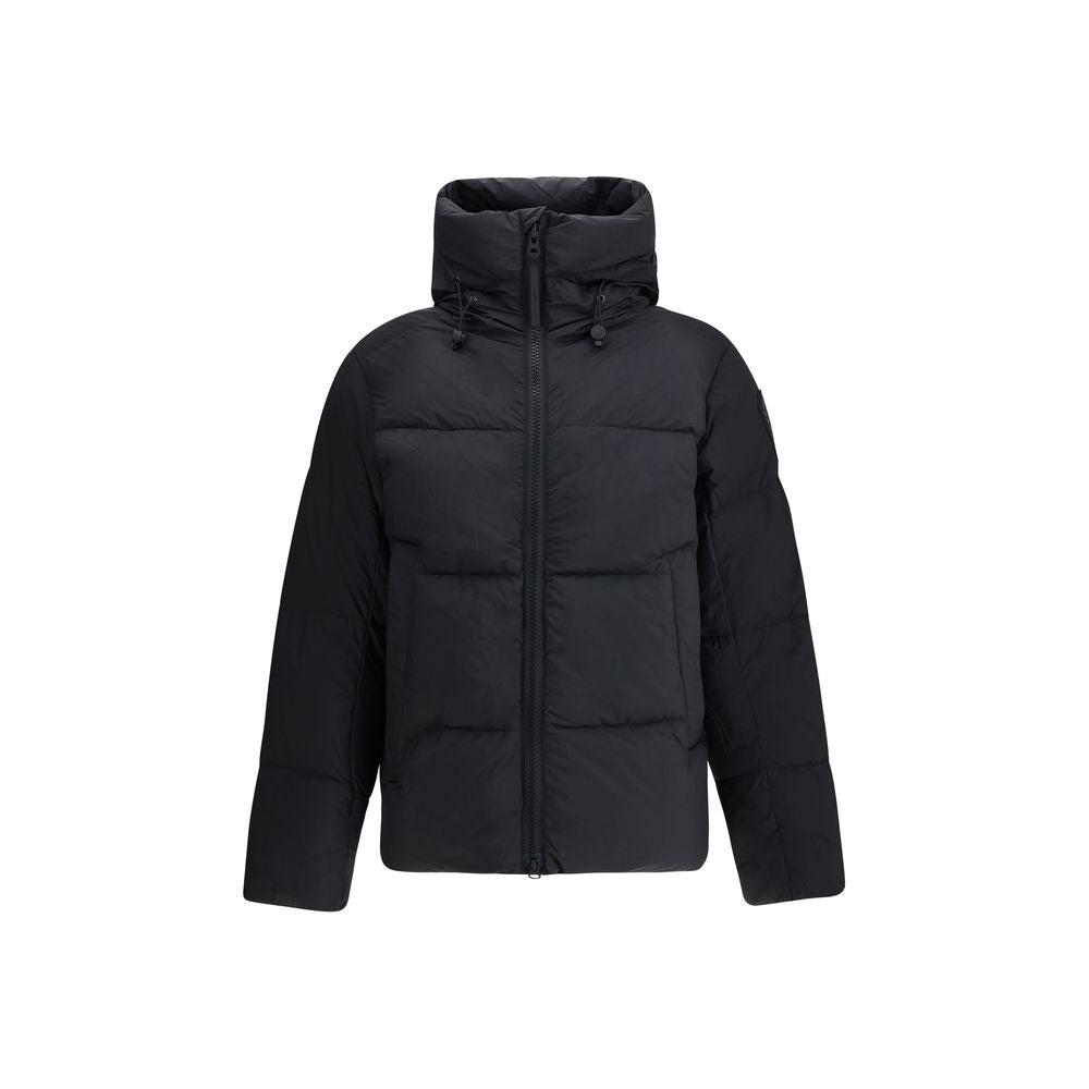 Canada Goose Black Nylon Crofton Puffer matte