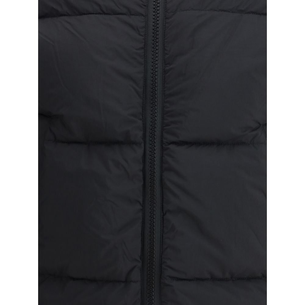 Canada Goose Black Nylon Crofton Puffer matte