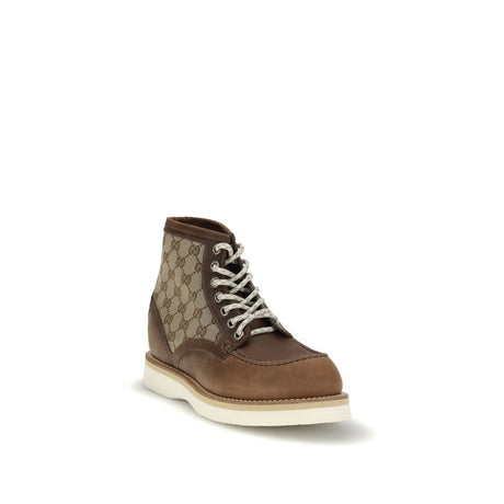Gucci Lace-Up Boot