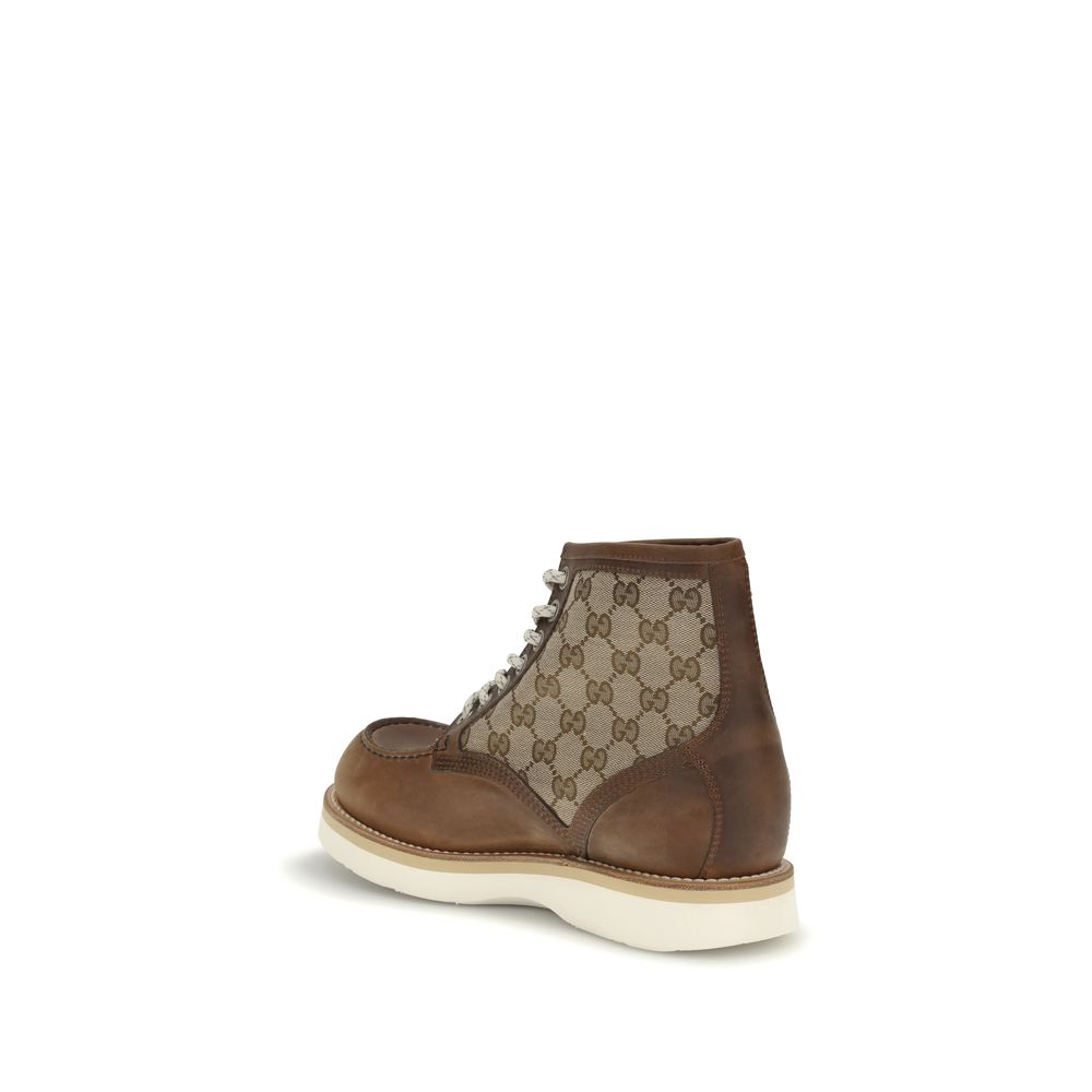 Gucci Lace-Up Boot