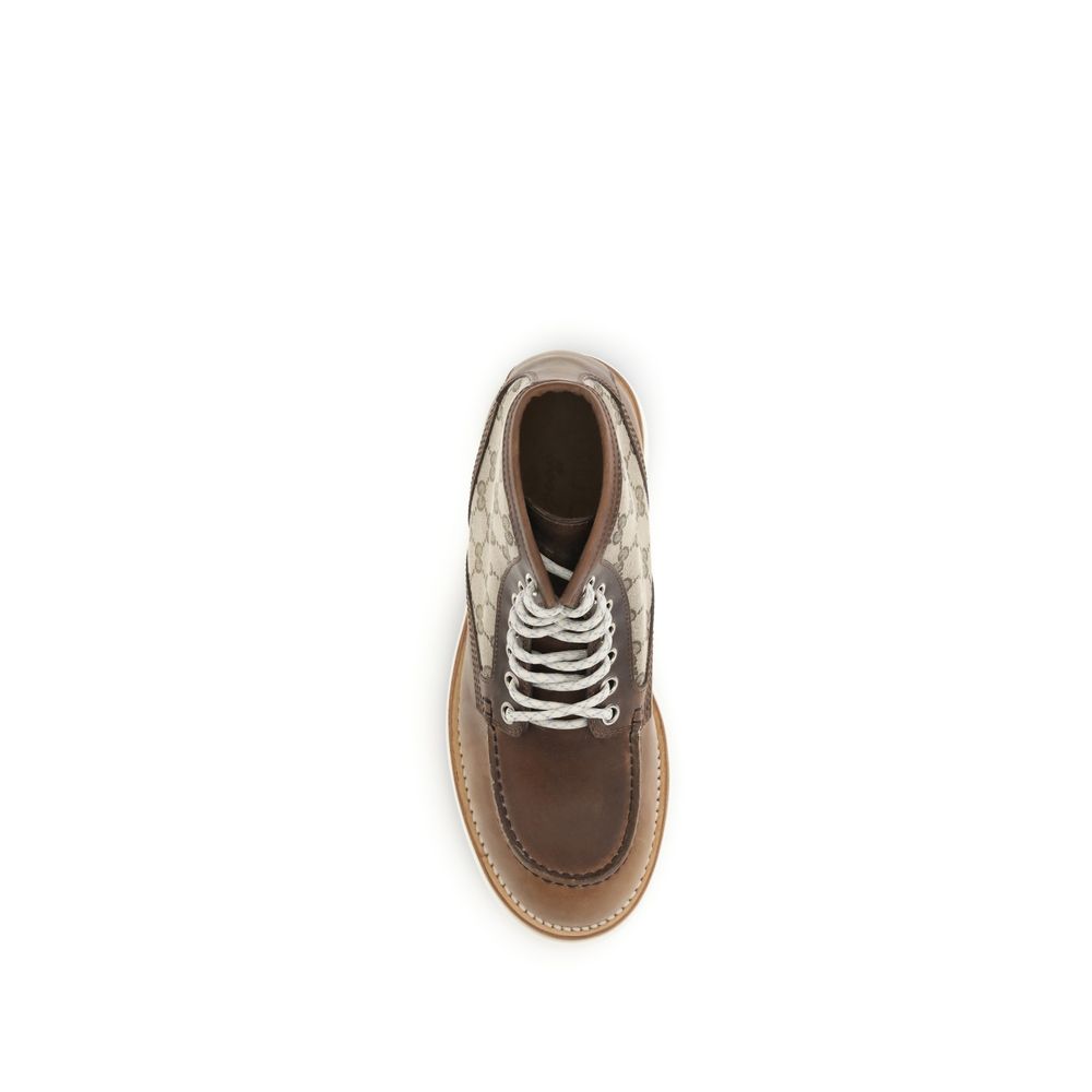 Gucci Lace-Up Boot