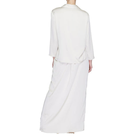 Sandro Ferrone Beige Polyester Long