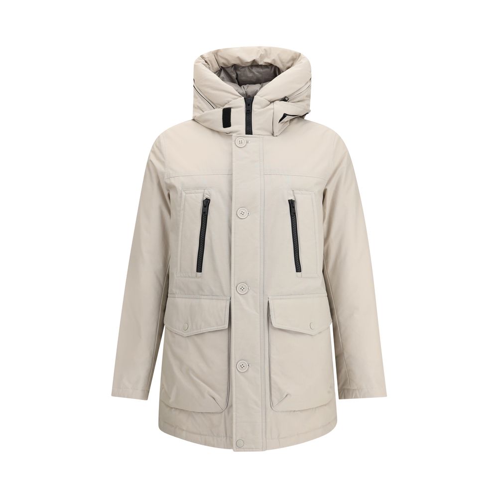 Woolrich Beige Bomuld Parka