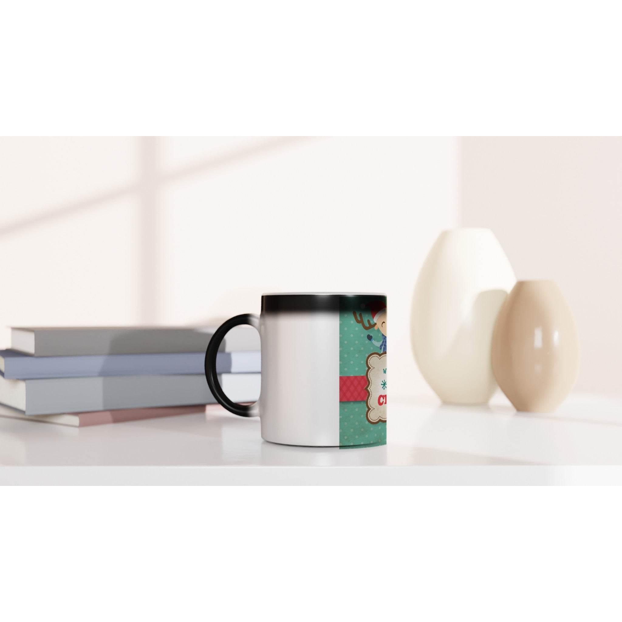 Magic 11oz Ceramic Mug - Merry Christmas - Hilstor