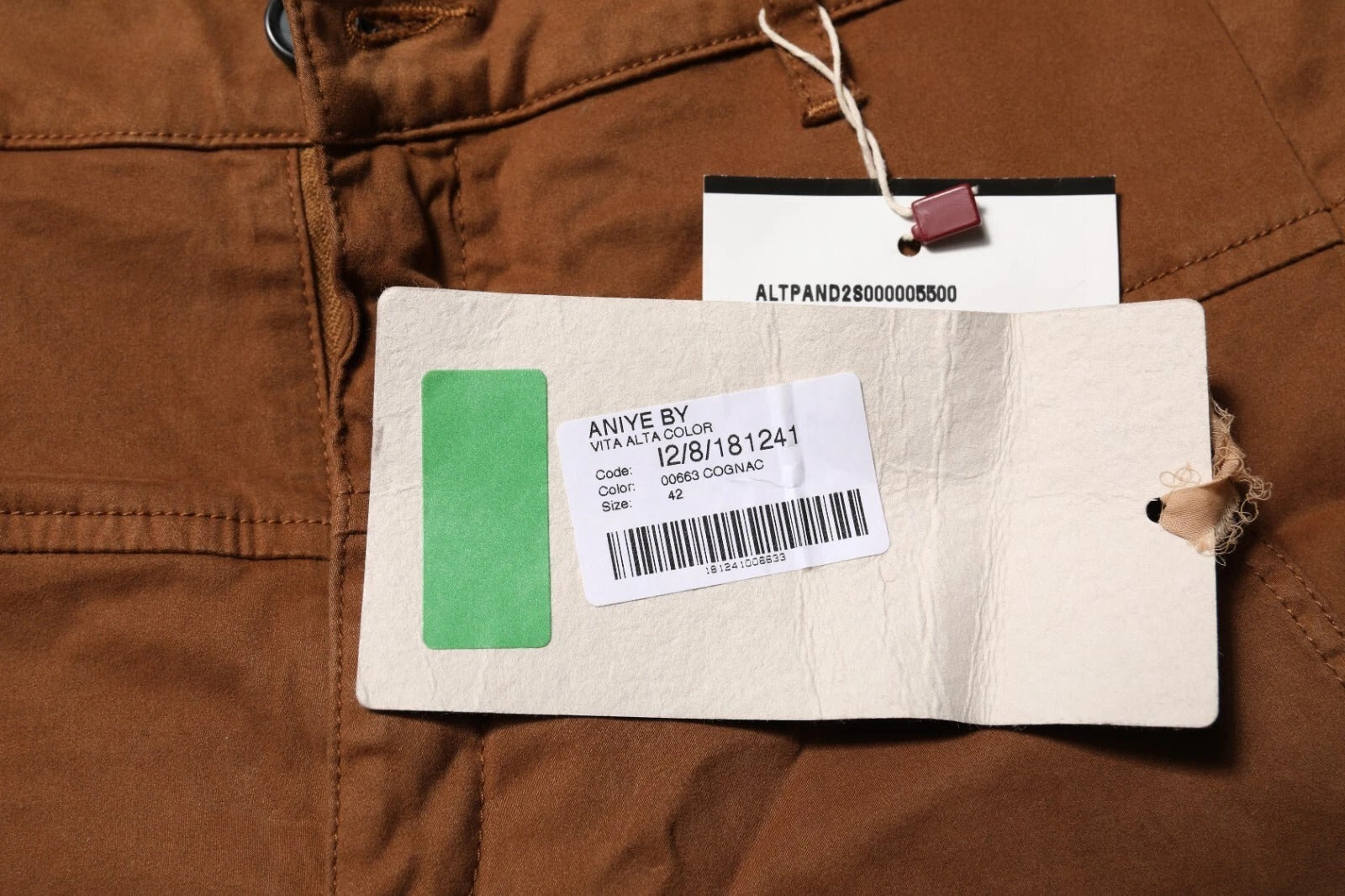 Aniye By Brune Højtaljede Bukser Med Svaj