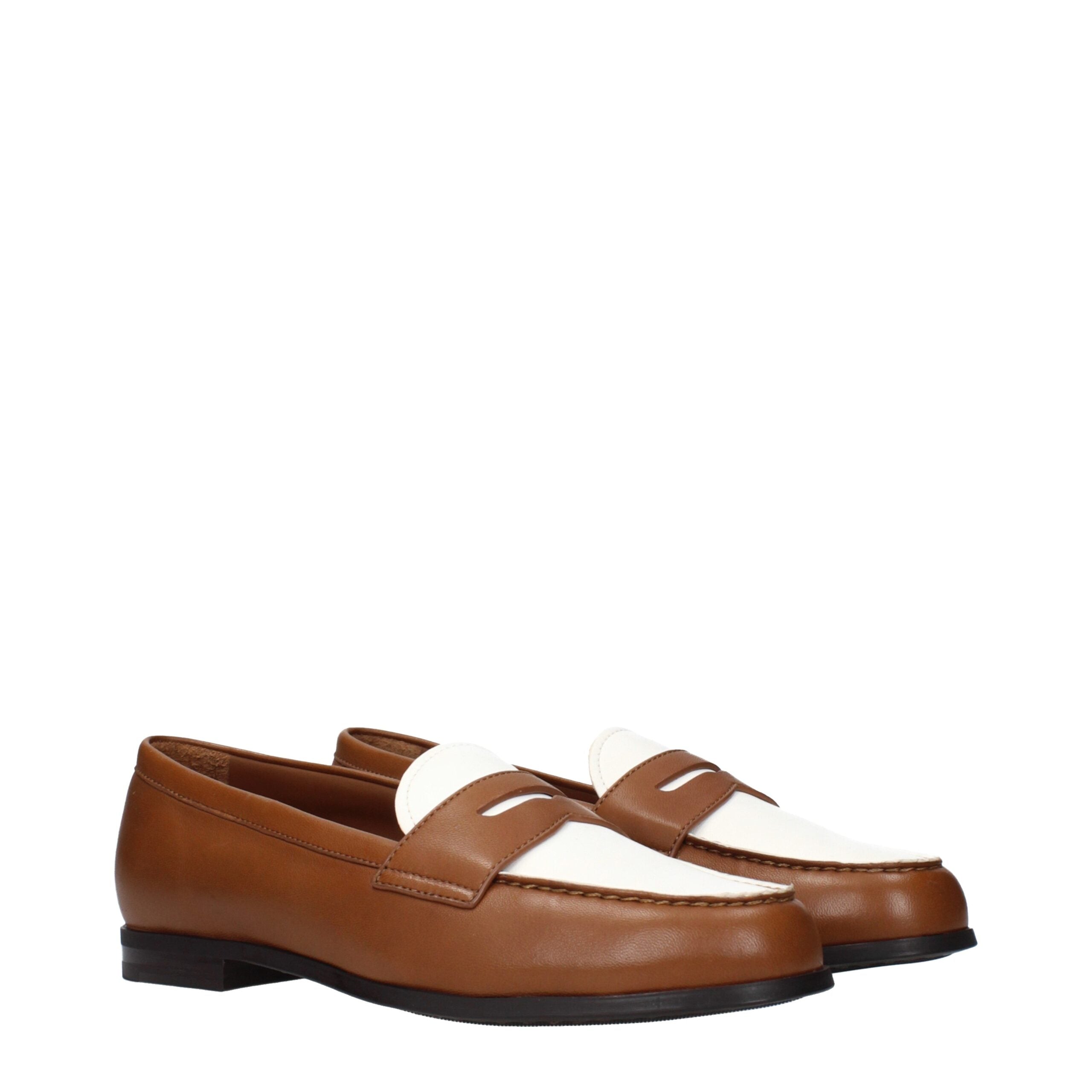 Church's brune læder slip-on loafers