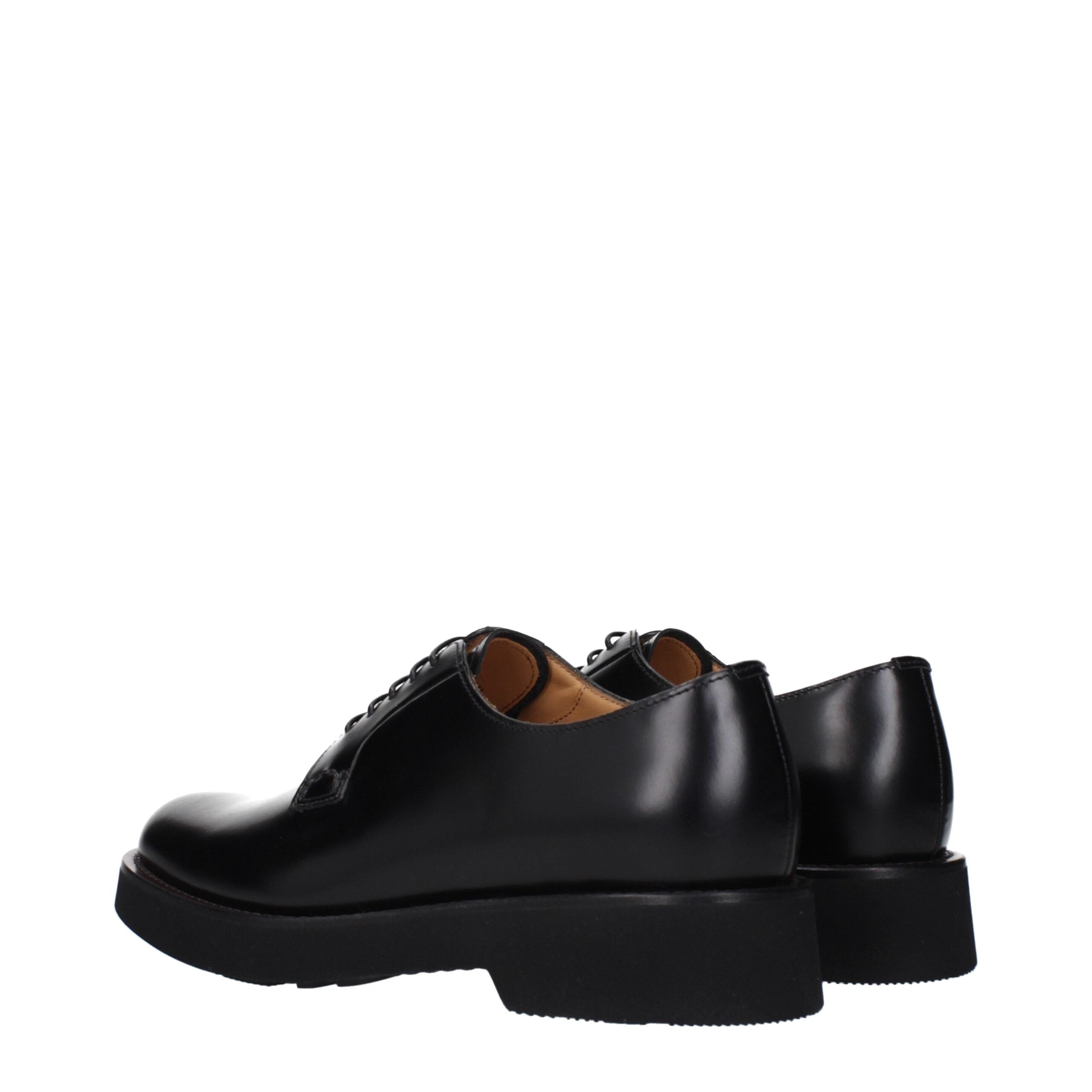 Church's sorte læder oxfords og derbies