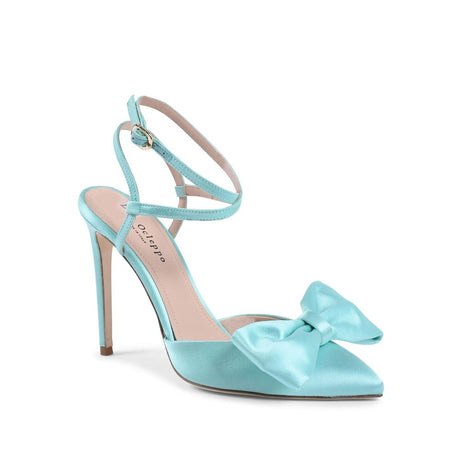 Dee Ocleppo lyserøde satin pumps